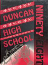 Duncan High School 1998 yearbook cover photo