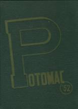 Potomac High School 1952 yearbook cover photo