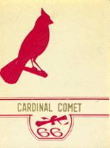 Cardinal High School 1966 yearbook cover photo