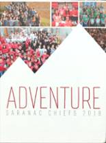 Saranac High School 2018 yearbook cover photo
