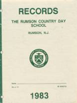 Rumson Country Day School 1983 yearbook cover photo