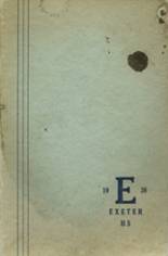 Exeter Area High School 1938 yearbook cover photo