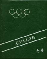 Cullom High School 1964 yearbook cover photo