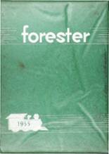 Forest Avenue High School 1955 yearbook cover photo