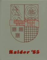 Regis Jesuit High School 1985 yearbook cover photo