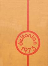 1975 Delta High School Yearbook from Muncie, Indiana cover image