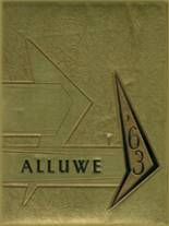 1963 Alluwe High School Yearbook from Alluwe, Oklahoma cover image