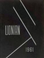 Lincoln High School 1961 yearbook cover photo