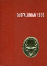 New Buffalo High School 1968 yearbook cover photo