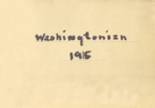 1915 Washington High School Yearbook from Washington, Indiana cover image