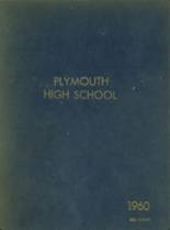 Plymouth High School 1960 yearbook cover photo