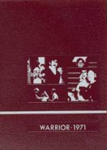 Clarke Community High School 1971 yearbook cover photo