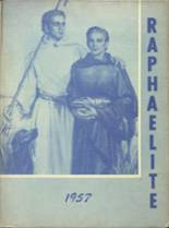 St. Raphael High School 1957 yearbook cover photo