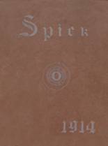 1914 Owosso High School Yearbook from Owosso, Michigan cover image