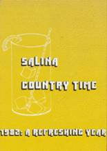 Salina High School 1982 yearbook cover photo