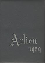 Arnold High School 1959 yearbook cover photo
