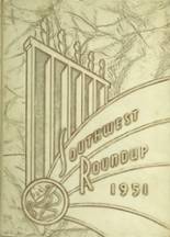 Southwest High School 1951 yearbook cover photo