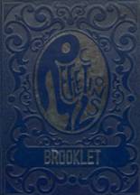 Brookville High School 1972 yearbook cover photo