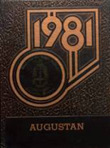 Augusta High School 1981 yearbook cover photo