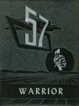 1957 Walnut High School Yearbook from Vance, Mississippi cover image