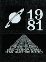 Penn-Trafford High School 1981 yearbook cover photo
