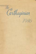 Carthage High School 1946 yearbook cover photo