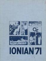 Ionia High School 1971 yearbook cover photo