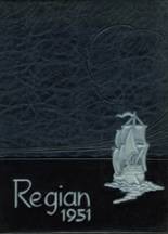 Regis High School 1951 yearbook cover photo