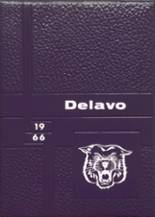 Delavan High School 1966 yearbook cover photo