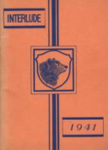 Central High School 1941 yearbook cover photo