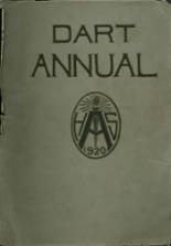 Ashtabula High School 1920 yearbook cover photo