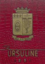 Ursuline Academy 1961 yearbook cover photo
