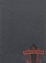 Stafford High School 1930 yearbook cover photo