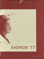 Radnor High School 1977 yearbook cover photo