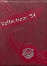 Parsons High School 1953 yearbook cover photo