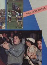 Hillcrest High School 1984 yearbook cover photo