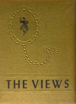 Mountain View School 1965 yearbook cover photo