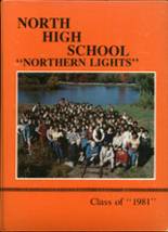 1981 North High School Yearbook from Worcester, Massachusetts cover image