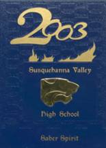 Susquehanna Valley High School 2003 yearbook cover photo