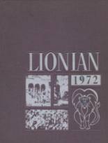 Lincoln High School 1972 yearbook cover photo