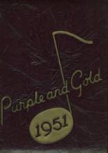 Holdrege High School 1951 yearbook cover photo