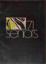 Holy Spirit High School 1971 yearbook cover photo