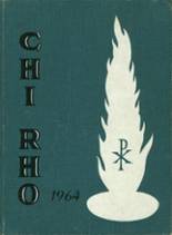 Bishop McGuinness High School 1964 yearbook cover photo