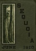 Eureka High School 1910 yearbook cover photo
