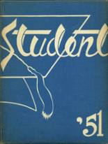 Port Huron High School 1951 yearbook cover photo
