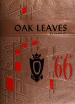 Oakland High School 1966 yearbook cover photo