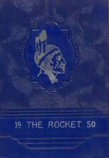 Rockford High School 1950 yearbook cover photo