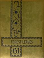 Forest High School 1961 yearbook cover photo
