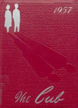 Brownfield High School 1957 yearbook cover photo