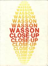 Wasson High School 1980 yearbook cover photo